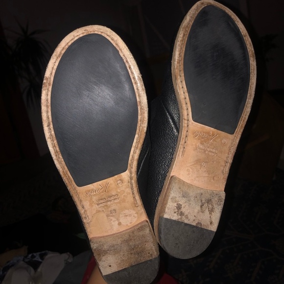 Marsèll black laceless slip-on loafers size 40 - Picture 4 of 4